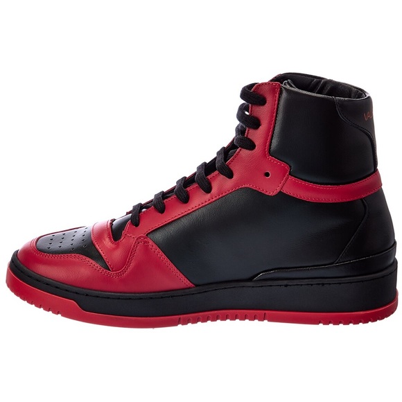 Valentino by Mario Valentino Rene Leather High-Top Sneaker - Picture 2 of 4